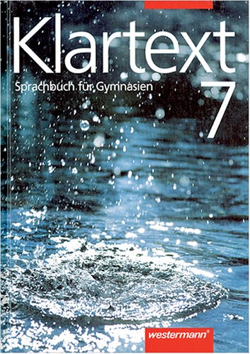 Klartext, Sprachbuch für Gymnasien, neue Rechtschreibung, 7. Schuljahr Study Guides