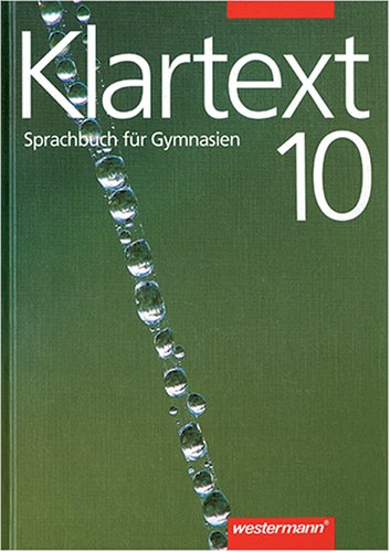 Klartext 10 - Sprachbuch für Gymnasien Study Guides