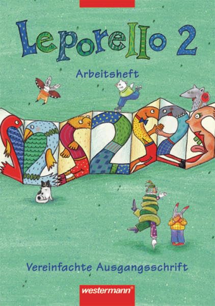 Leporello 4: Leporello SprachLesebuch - Allgemeine Ausgabe: Arbeitsheft 2 VA Study Guides