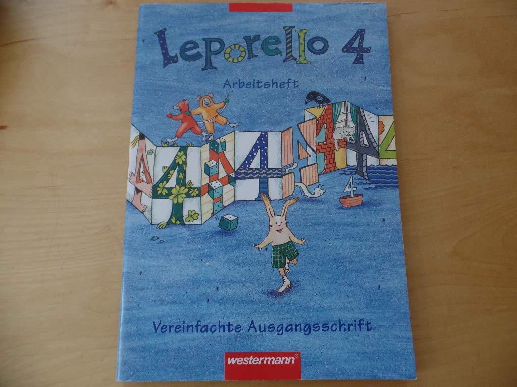 Leporello 4: Leporello SprachLesebuch - Allgemeine Ausgabe: Arbeitsheft 4 VA Study Guides