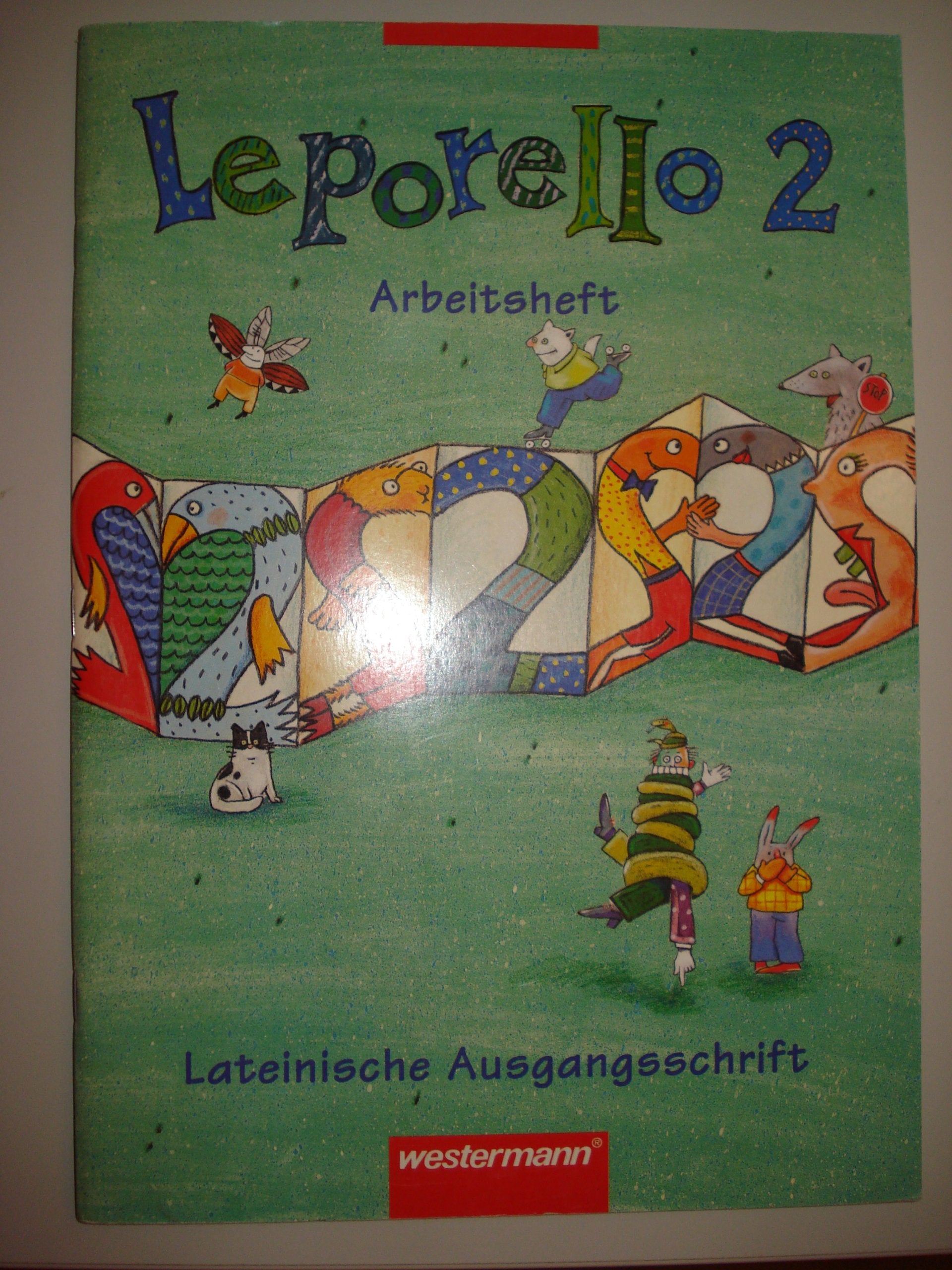 Leporello 4: Leporello SprachLesebuch - Allgemeine Ausgabe: Arbeitsheft 2 LA Study Guides