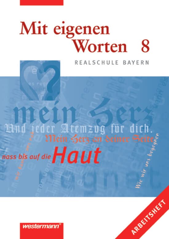 Product Image: Mit eigenen Worten 8. Arbeitsheft. Realschule Bayern