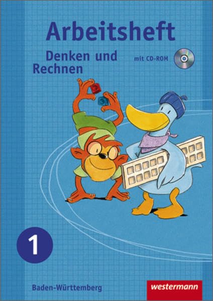 Denken und Rechnen - Ausgabe 2009 für Grundschulen in Baden-Württemberg: Ausgabe 2009 für Grundschulen in Baden-Württemberg / Arbeitsheft 1 mit CD-ROM Study Guides