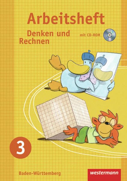 Denken und Rechnen / Denken und Rechnen - Ausgabe 2009 für Grundschulen in Baden-Württemberg: Ausgabe 2009 für Grundschulen in Baden-Württemberg / Arbeitsheft 3 mit CD-ROM Study Guides