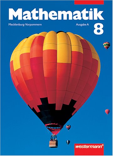 Mathematik Ausgabe A - Euro: Mathematik, Ausgabe A für Mecklenburg-Vorpommern, EURO, 8. Schuljahr Study Guides