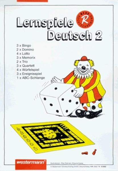 Lernspiele Deutsch - Grundschule: Lernspiele Deutsch: Lernspiele 2. Schuljahr Learning & Reference