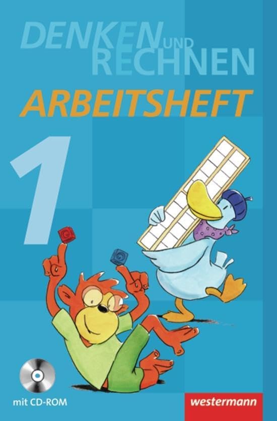 Denken und Rechnen 1. Arbeitsheft mit CD-ROM. Grundschule. Hamburg, Bremen, Hessen, Niedersachsen, Nordrhein-Westfalen, Rheinland-Pfalz, Saarland und Schleswig-Holstein Study Guides
