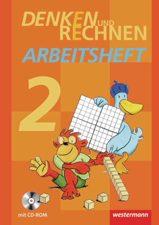 Denken und Rechnen 2. Arbeitsheft mit CD-ROM. Grundschule. Hamburg, Bremen, Hessen, Niedersachsen, Nordrhein-Westfalen, Rheinland-Pfalz, Saarland und Schleswig-Holstein Study Guides