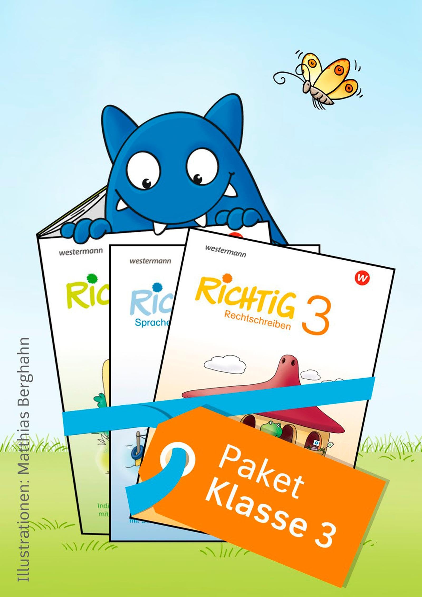 Die RiCHTiG Reihe. Paket Klasse 3 Study Guides