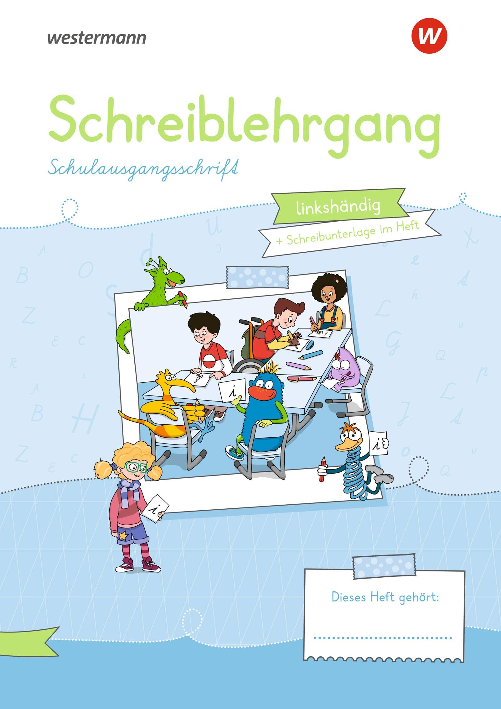 Westermann Schreiblehrgang SAS linkshändig - Schulausgangsschrift Study Guides