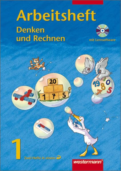 Denken und Rechnen - Ausgabe für Grundschulen 2004 / Denken und Rechnen - Ausgabe für Grundschulen in Berlin, Brandenburg, Bremen, Hamburg, ... Arbeitsheft 1 mit CD-ROM: Wendebuch Study Guides