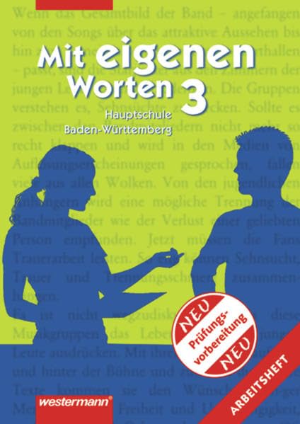 Mit eigenen Worten 3. Arbeitsheft. Sprachbuch. Haupt- und Werkrealschulen. Baden-Württemberg Study Guides