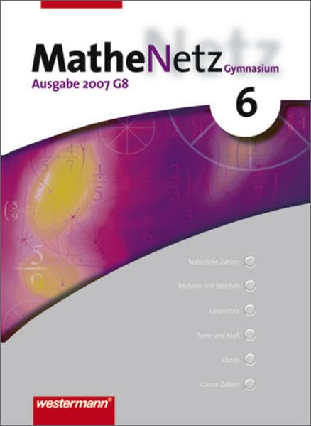 MatheNetz 6. Schülerband. Nordrhein-Westfalen, Rheinland-Pfalz Study Guides