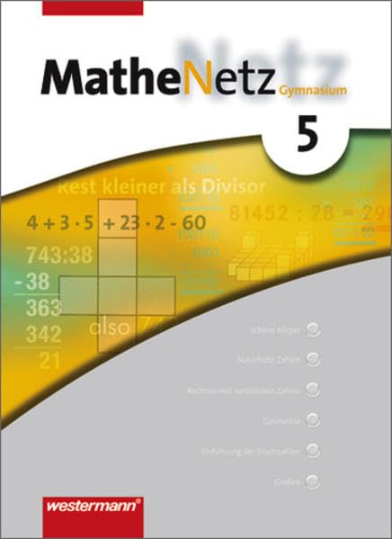 MatheNetz SI - Ausgabe 2005 für Nordrhein-Westfalen: Schülerband 5: Passend zum Kernlehrplan G8 2007 Study Guides