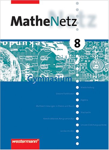 MatheNetz 8 Gymnasium - allgemeine Ausgabe Study Guides