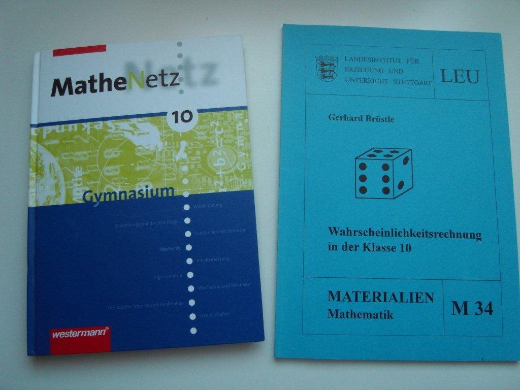 MatheNetz / Allgemeine Ausgabe für das 7. bis 10. Schuljahr: MatheNetz SI - Band 7 - 10. Allgemeine Ausgabe 2003: Schülerband 10 Study Guides