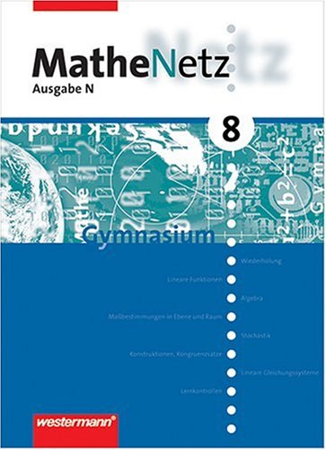 MatheNetz, Ausgabe N für Gymnasien, EURO, 8. Schuljahr Study Guides