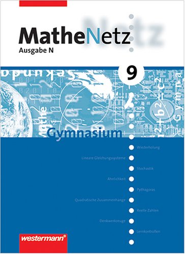 MatheNetz, Ausgabe N für Gymnasien, EURO, 9. Schuljahr Study Guides