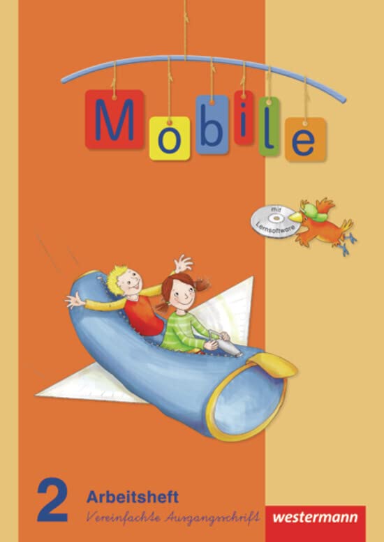 Mobile Sprachbuch 2. Arbeitsheft mit CD-ROM. Vereinfachte Ausgangsschrift. Allgemeine Ausgabe Study Guides
