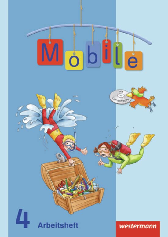 Mobile Sprachbuch 4. Arbeitsheft mit CD-ROM. Allgemeine Ausgabe Study Guides Books