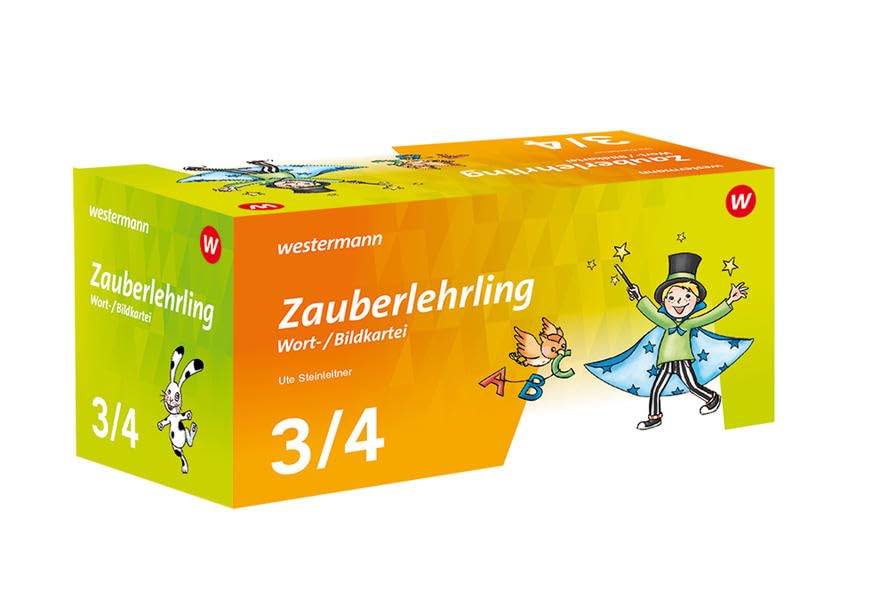 Zauberlehrling - Ausgabe 2019: Wort-Bild-Karten 3 / 4 Study Guides