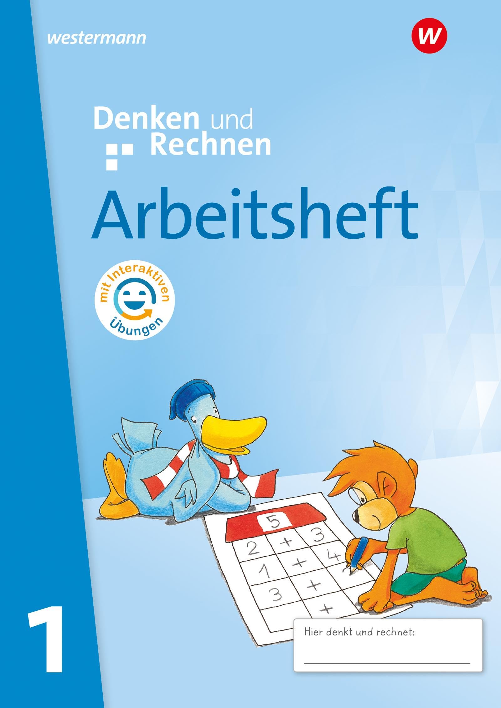 Denken und Rechnen - Allgemeine Ausgabe 2024: Arbeitsheft 1 mit interaktiven Übungen Study Guides