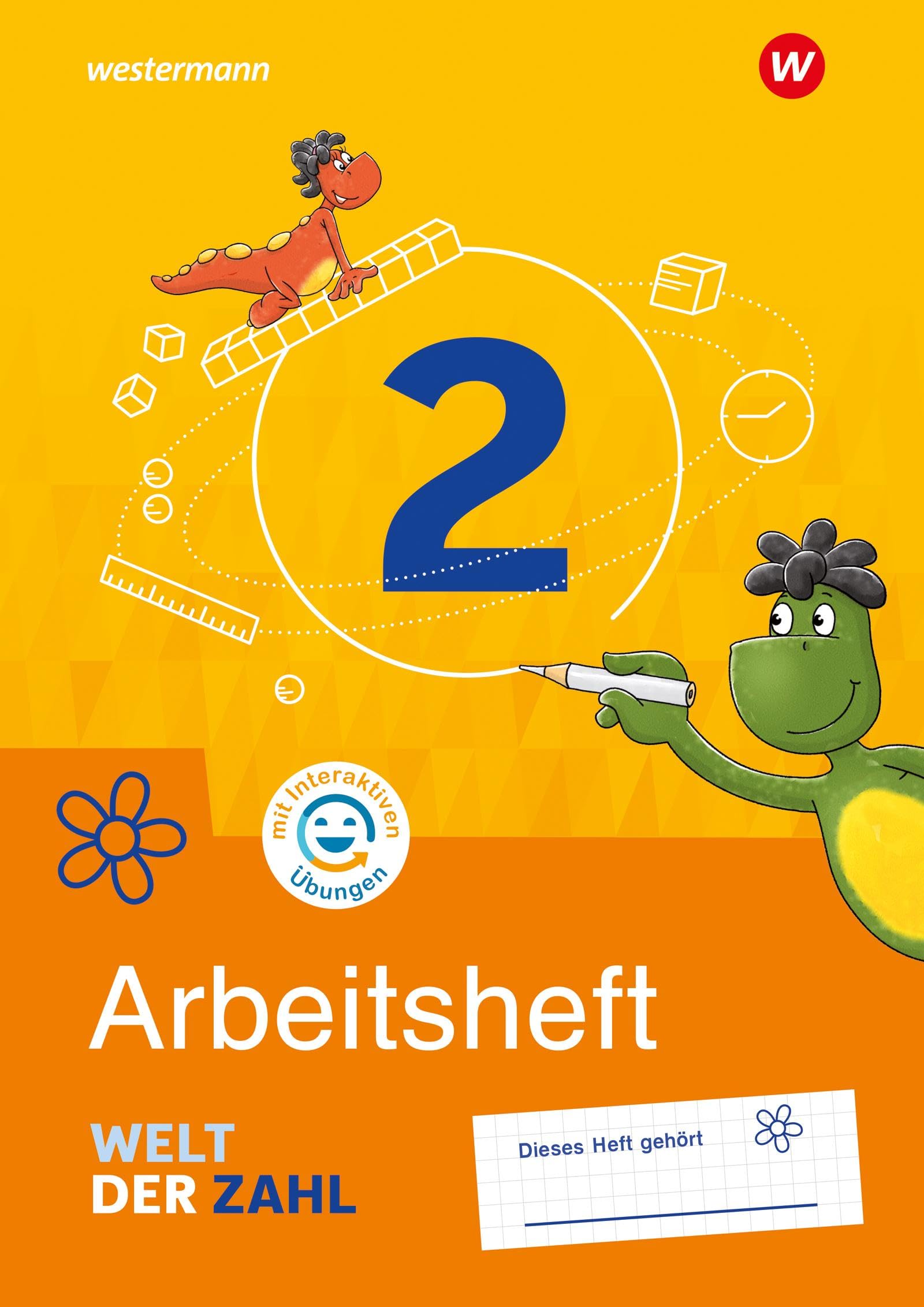 Welt der Zahl - Allgemeine Ausgabe 2021: Arbeitsheft 2 mit Interaktiven Übungen Study Guides