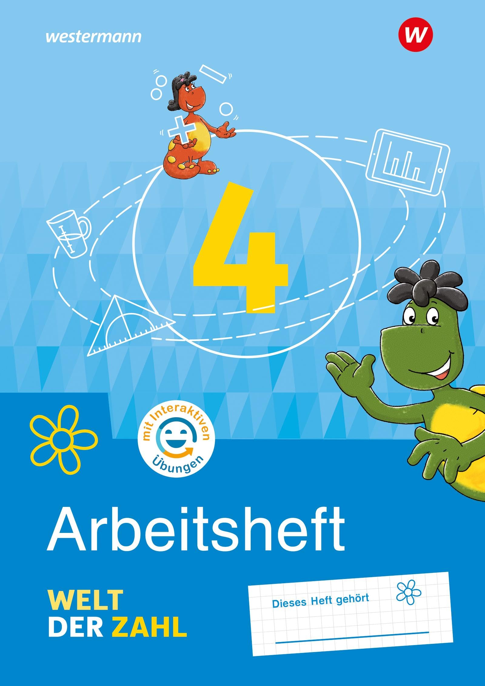 Welt der Zahl - Allgemeine Ausgabe 2021: Arbeitsheft 4 mit Interaktiven Übungen Study Guides