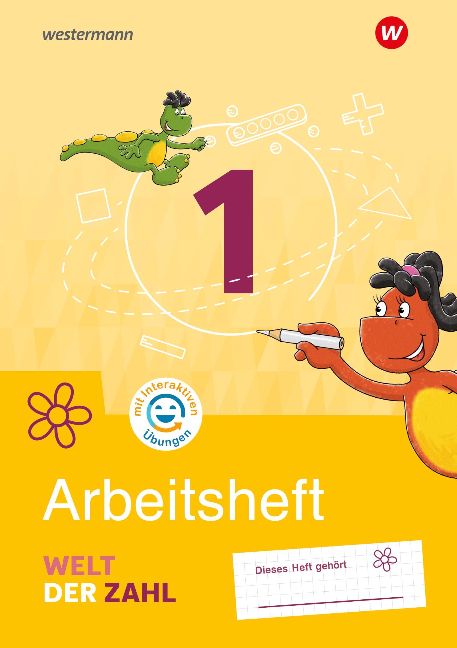 Welt der Zahl - Ausgabe 2022 für Berlin, Brandenburg, Mecklenburg-Vorpommern, Sachsen-Anhalt und Thüringen: Arbeitsheft 1 mit Interaktiven Übungen Study Guides
