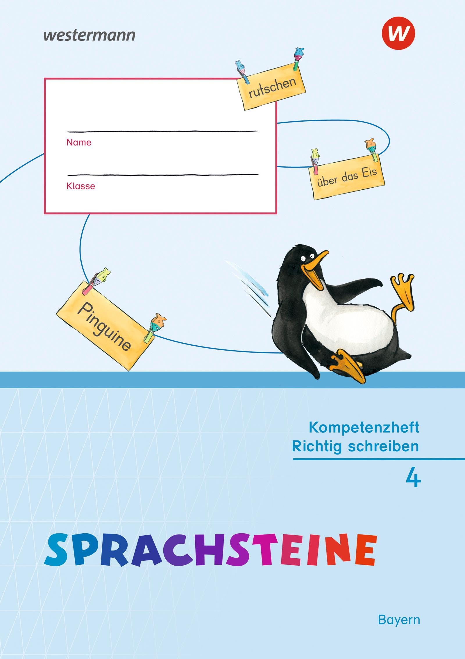 SPRACHSTEINE Sprachbuch 4. Kompetenzheft Richtig Schreiben. Bayern book
