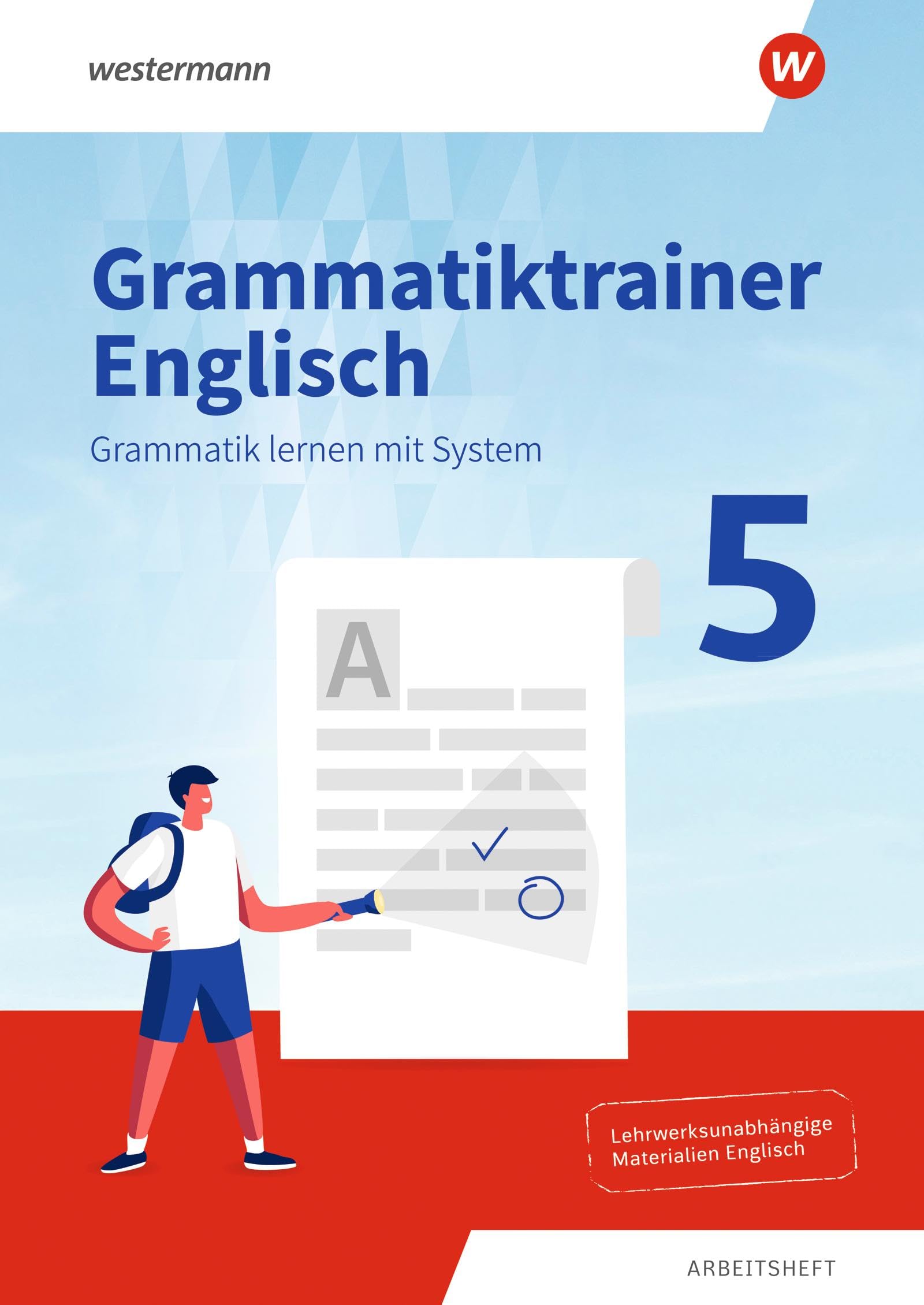 Product Image: Grammatiktrainer Englisch 5. Arbeitsheft. Grammatik lernen mit System