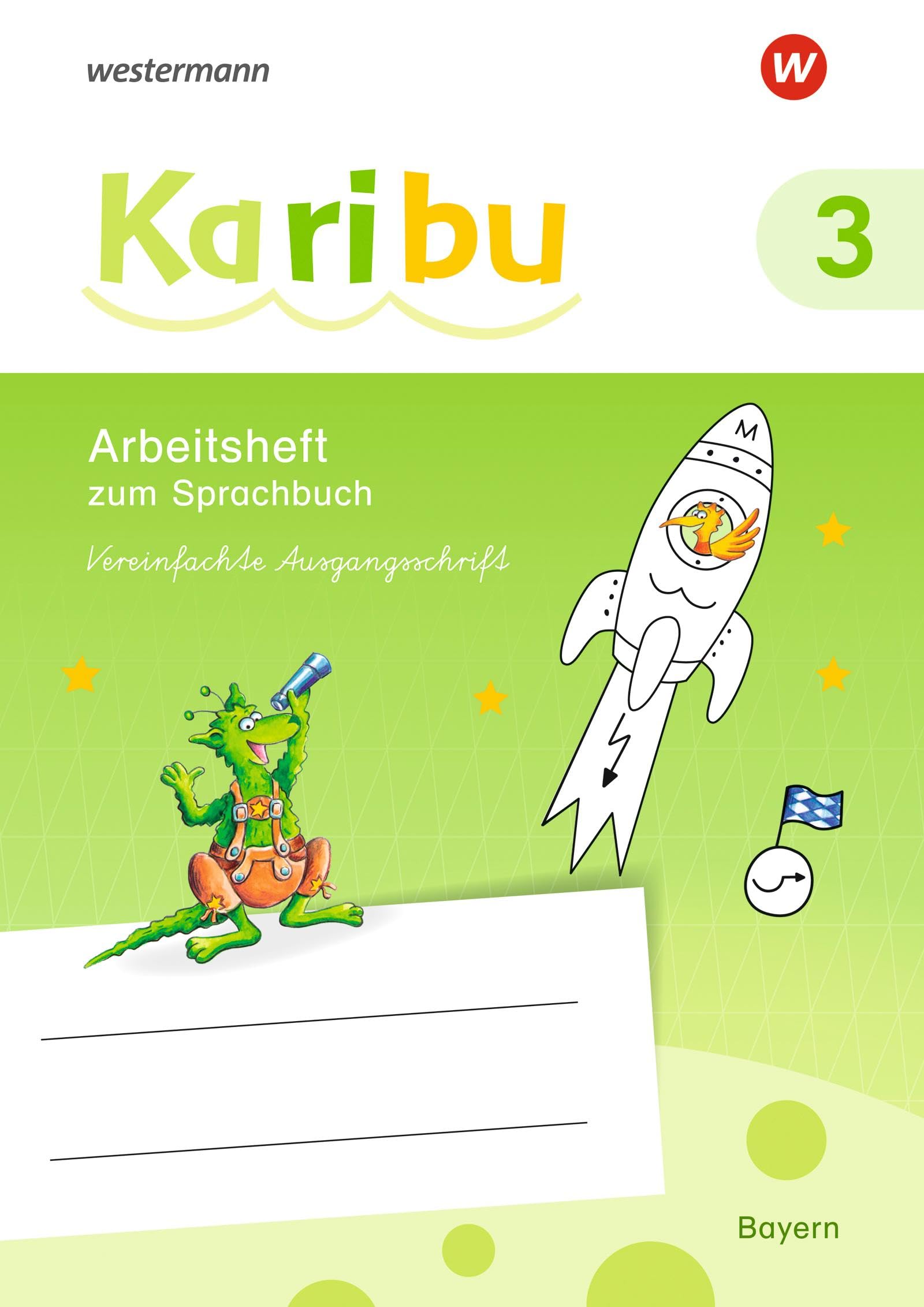 Karibu 3 VA. Arbeitsheft. (Vereinfachte Ausgangsschrift). Für Bayern Study Guides
