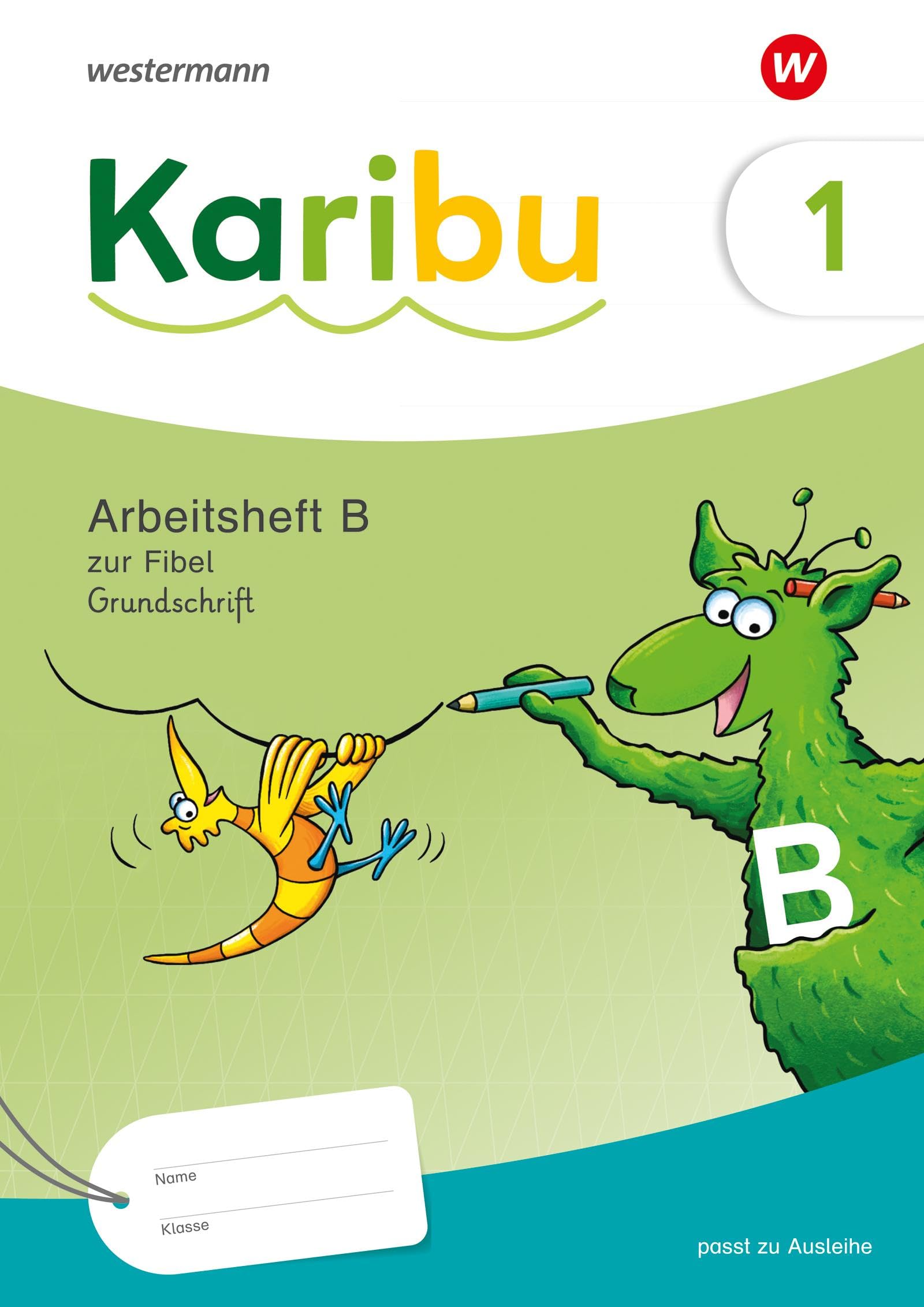 Karibu - Ausgabe 2024: Arbeitsheft 1 (B) Grundschrift zur Fibel Ausleihe Study Guides