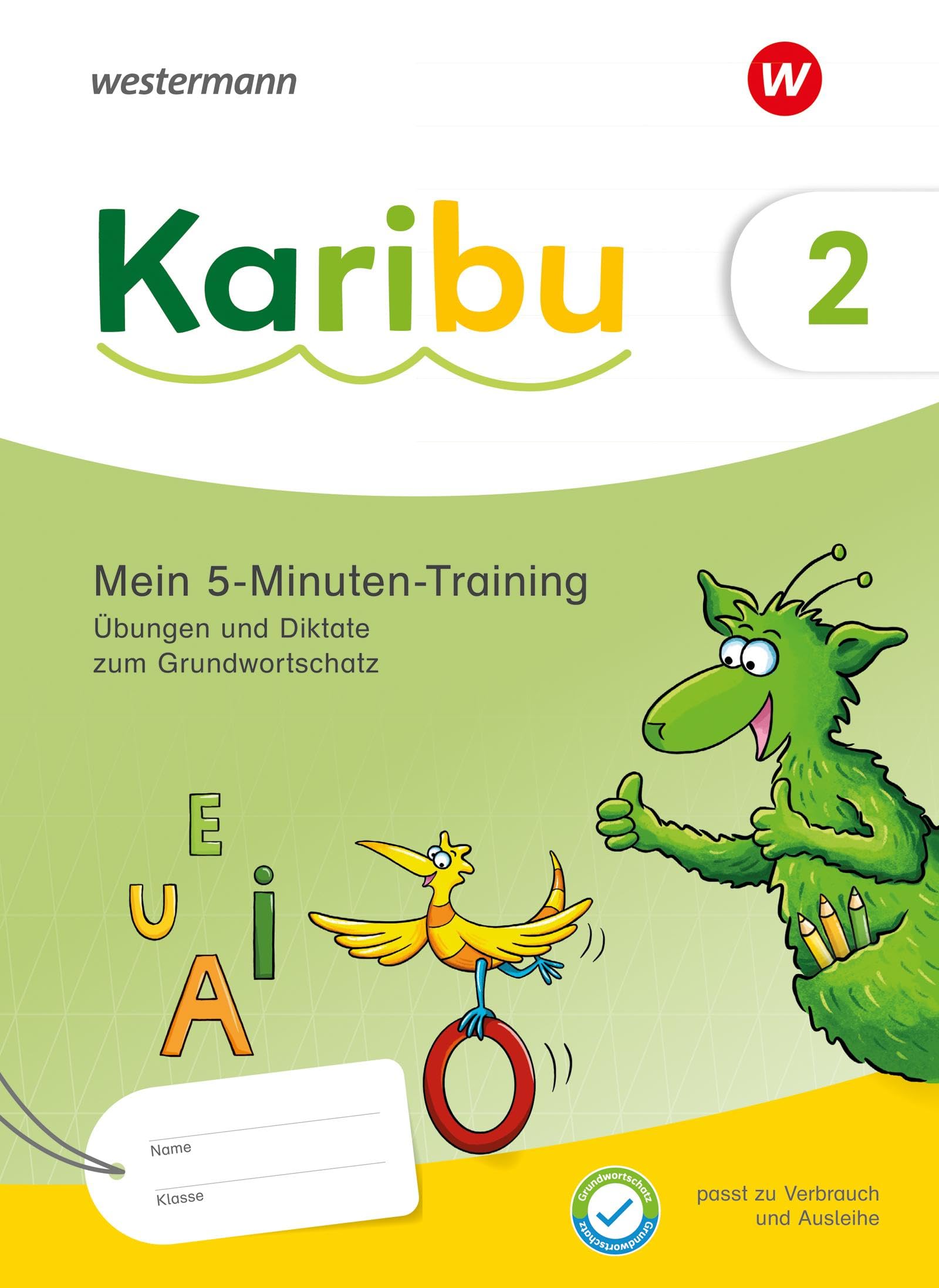 Karibu 2. Mein 5-Minuten-Training: Übungen und Diktate zum Grundwortschatz Study Guides