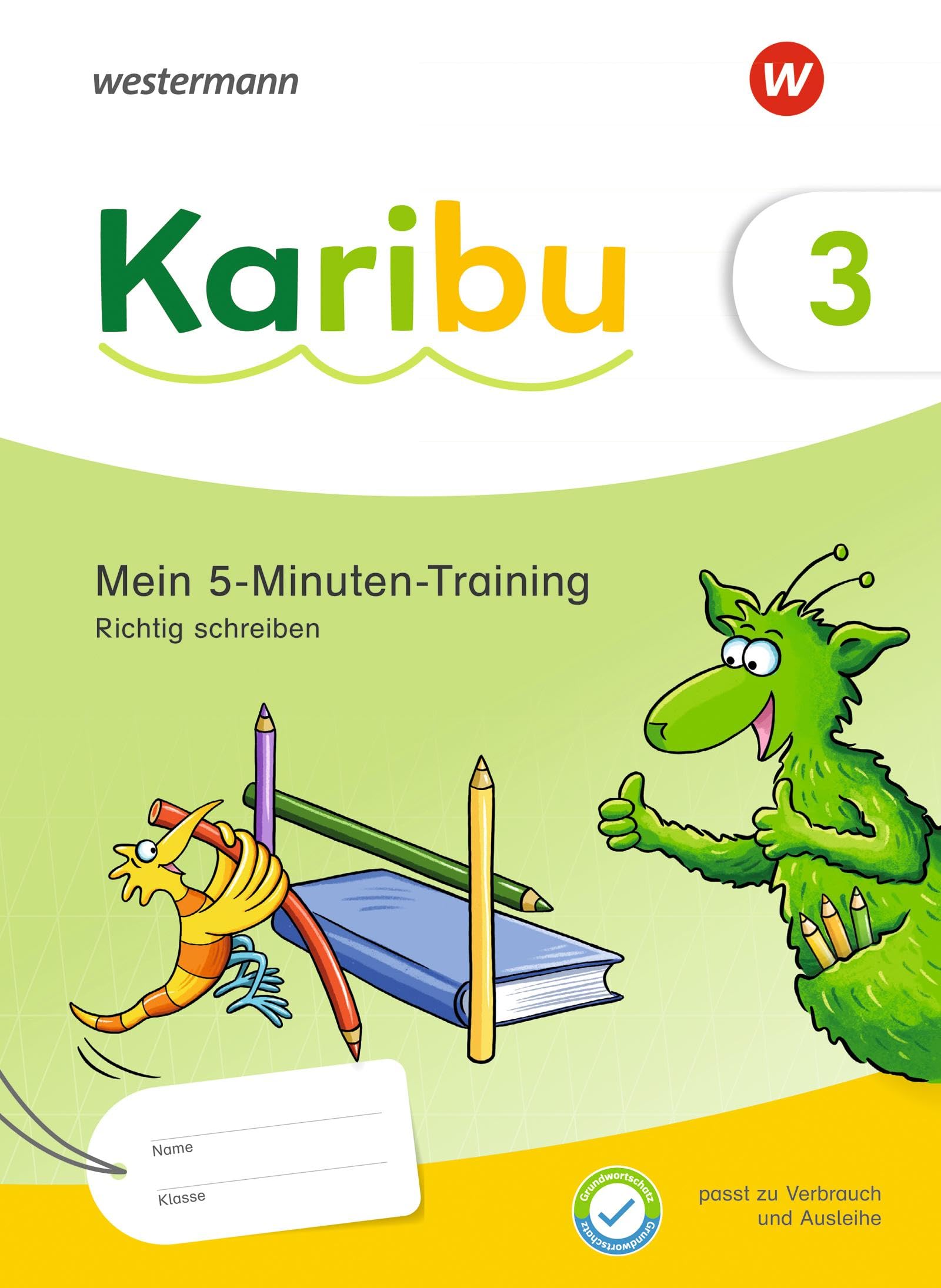 Karibu 3. Mein 5-Minuten-Training: Richtig schreiben Study Guides