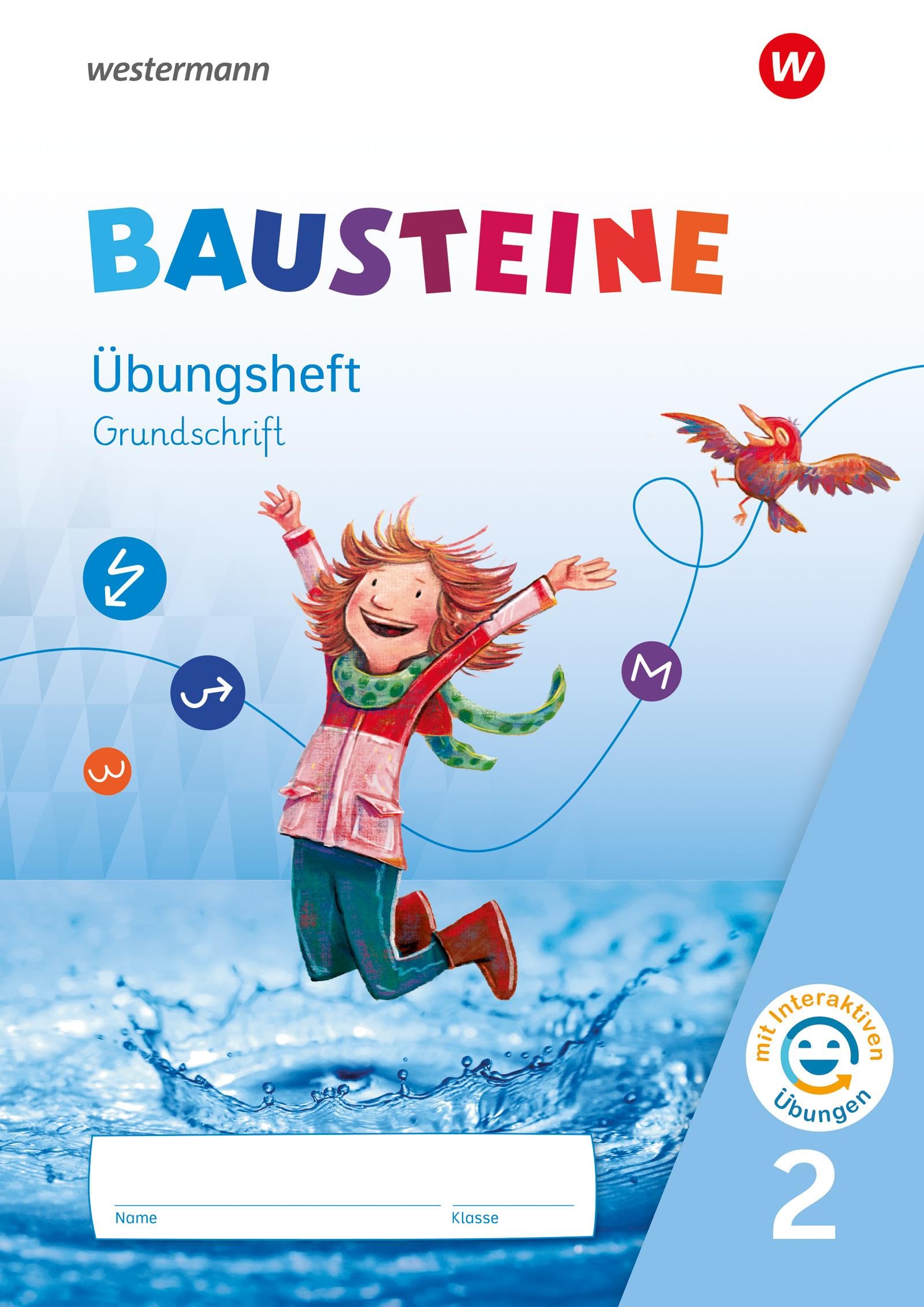 BAUSTEINE Sprachbuch und Spracharbeitshefte - Ausgabe 2021: Übungsheft 2 Grundschrift mit interaktiven Übungen Study Guides