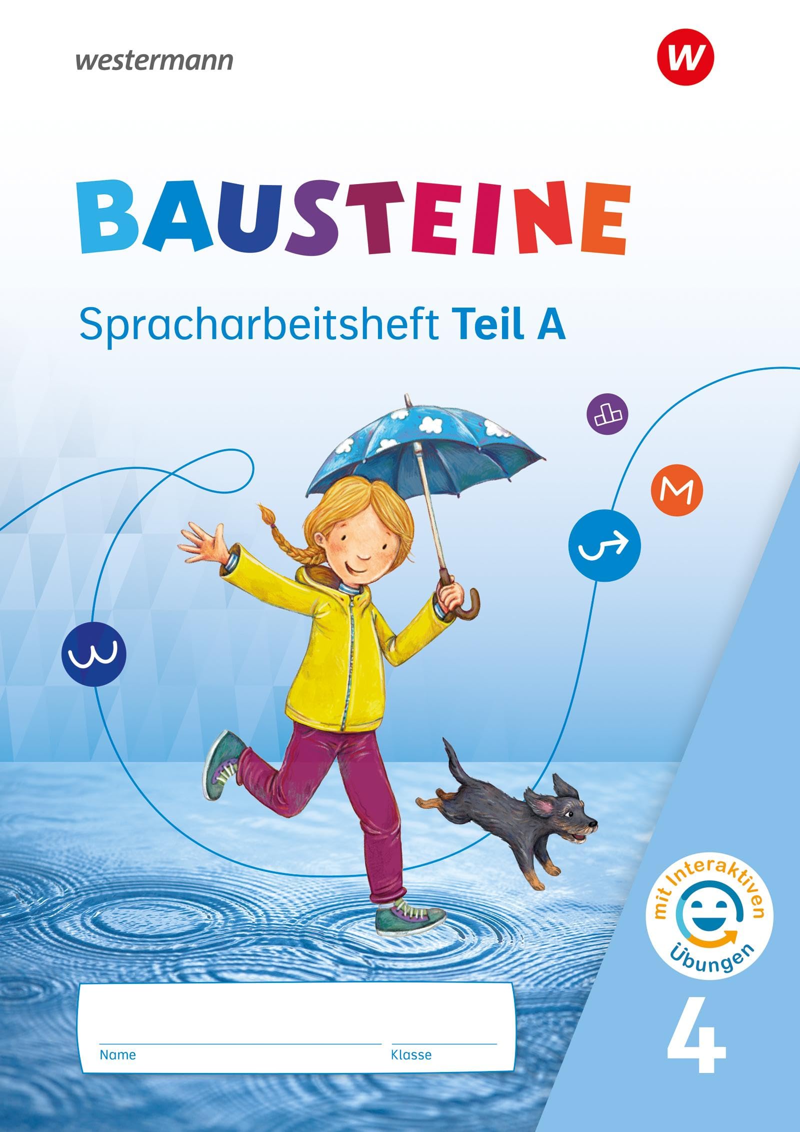 BAUSTEINE Sprachbuch und Spracharbeitshefte - 3 Arbeitshefte Ausgabe 2023 und Übungsheft Ausgabe 2022: Spracharbeitsheft 4 mit interaktiven Übungen Study Guides