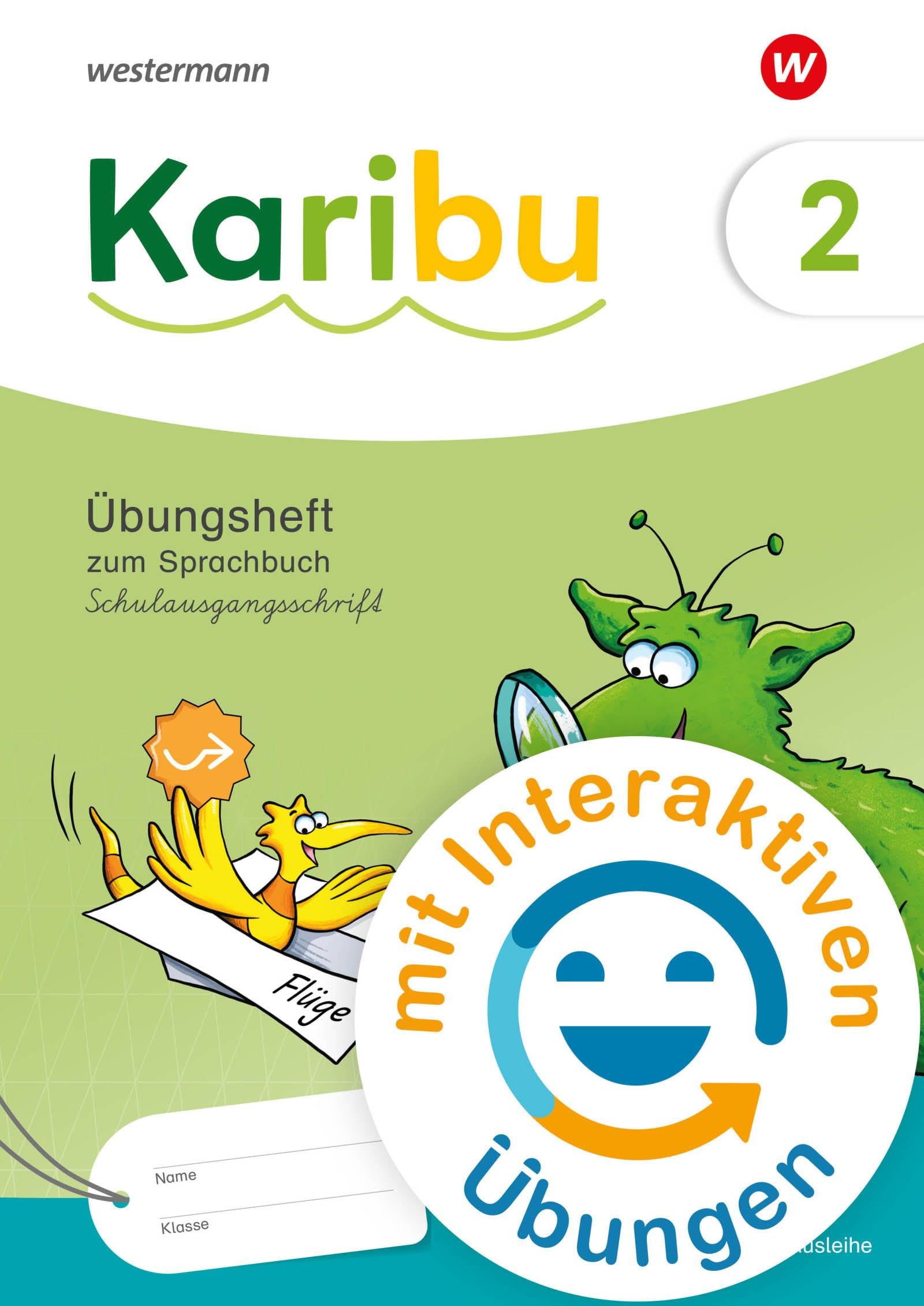 Karibu 2. Übungsheft. Schulausgangsschrift mit interaktiven Übungen zum Sprachbuch Study Guides