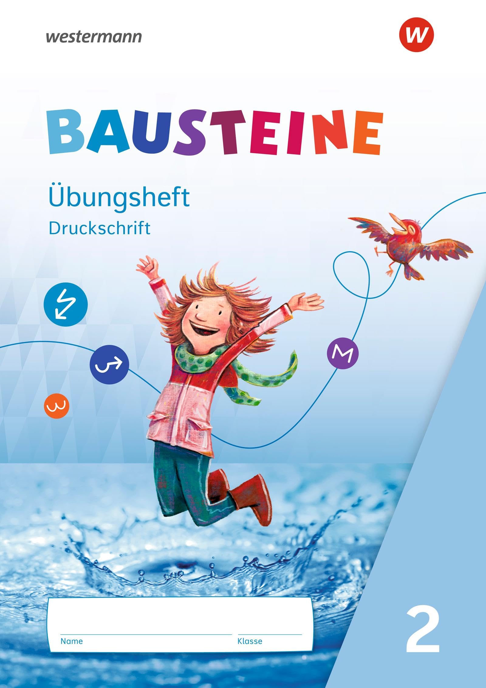 BAUSTEINE Sprachbuch 2. Übungsheft 2 DS Druckschrift Study Guides