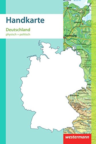 Handkarten Geographie im 10er-Set: Bundesrepublik Deutschland: physisch / politisch (Handkarten Geographie: 10er-Set) Business & Technology