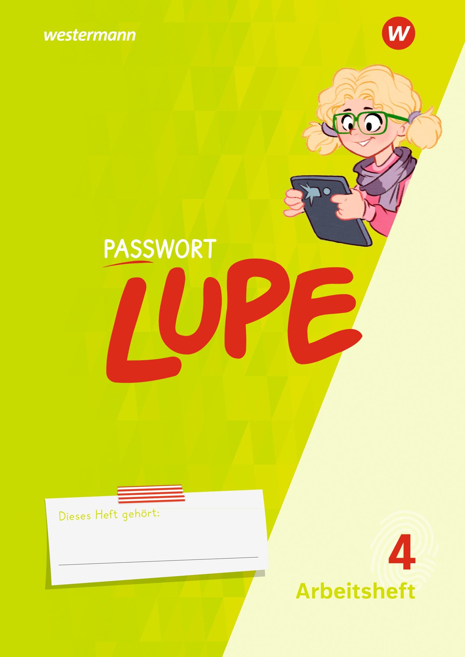 PASSWORT LUPE - Sprachbuch 4. Arbeitsheft Study Guides Books