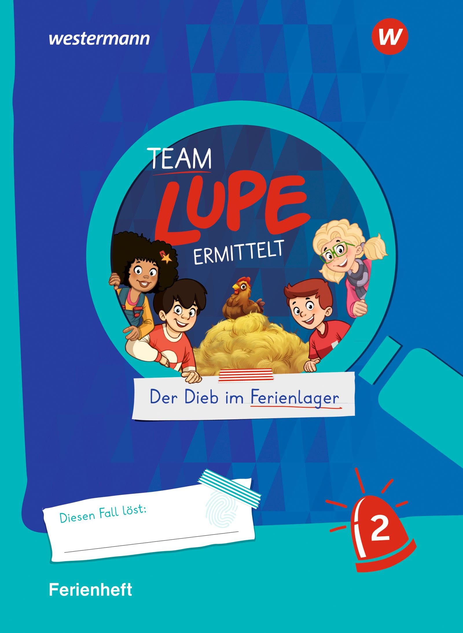 TEAM LUPE ERMITTELT - Übungshefte. Ferienheft 2 Study Guides Books