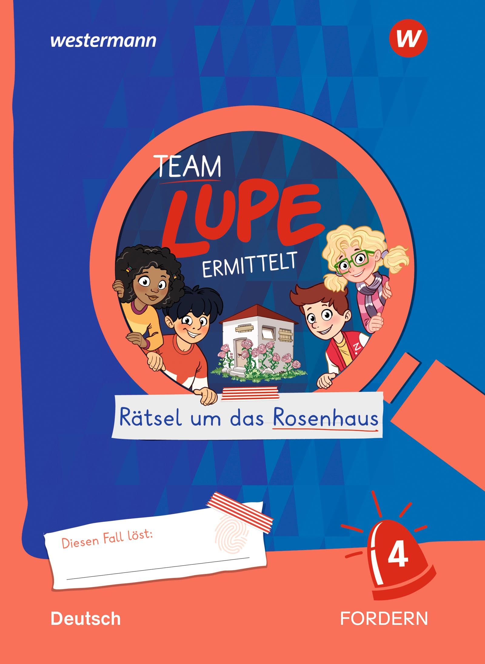 TEAM LUPE ERMITTELT - Übungshefte. FORDERN 4 Study Guides Books