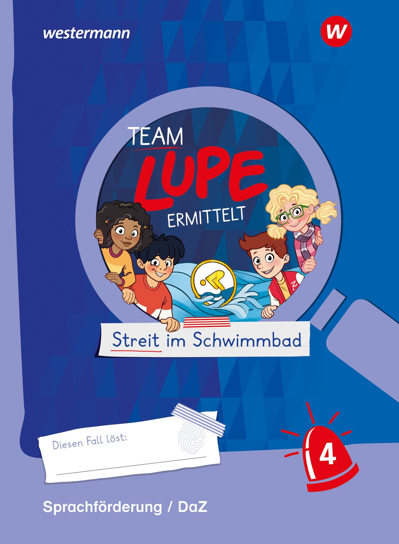 TEAM LUPE ERMITTELT - Übungshefte. Sprachförderung 4 Study Guides Books