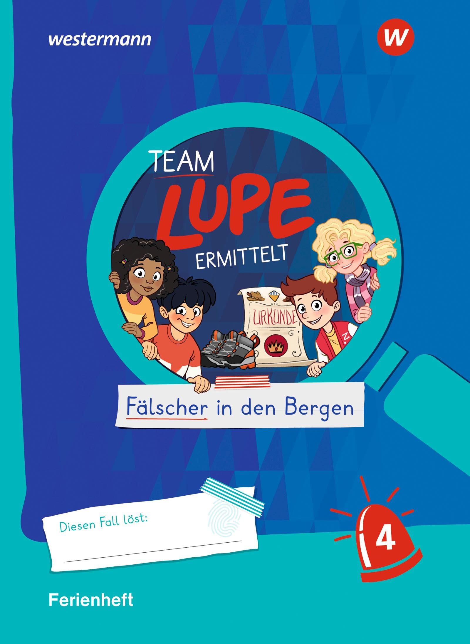 TEAM LUPE ERMITTELT - Übungshefte. Ferienheft 4 Study Guides Books