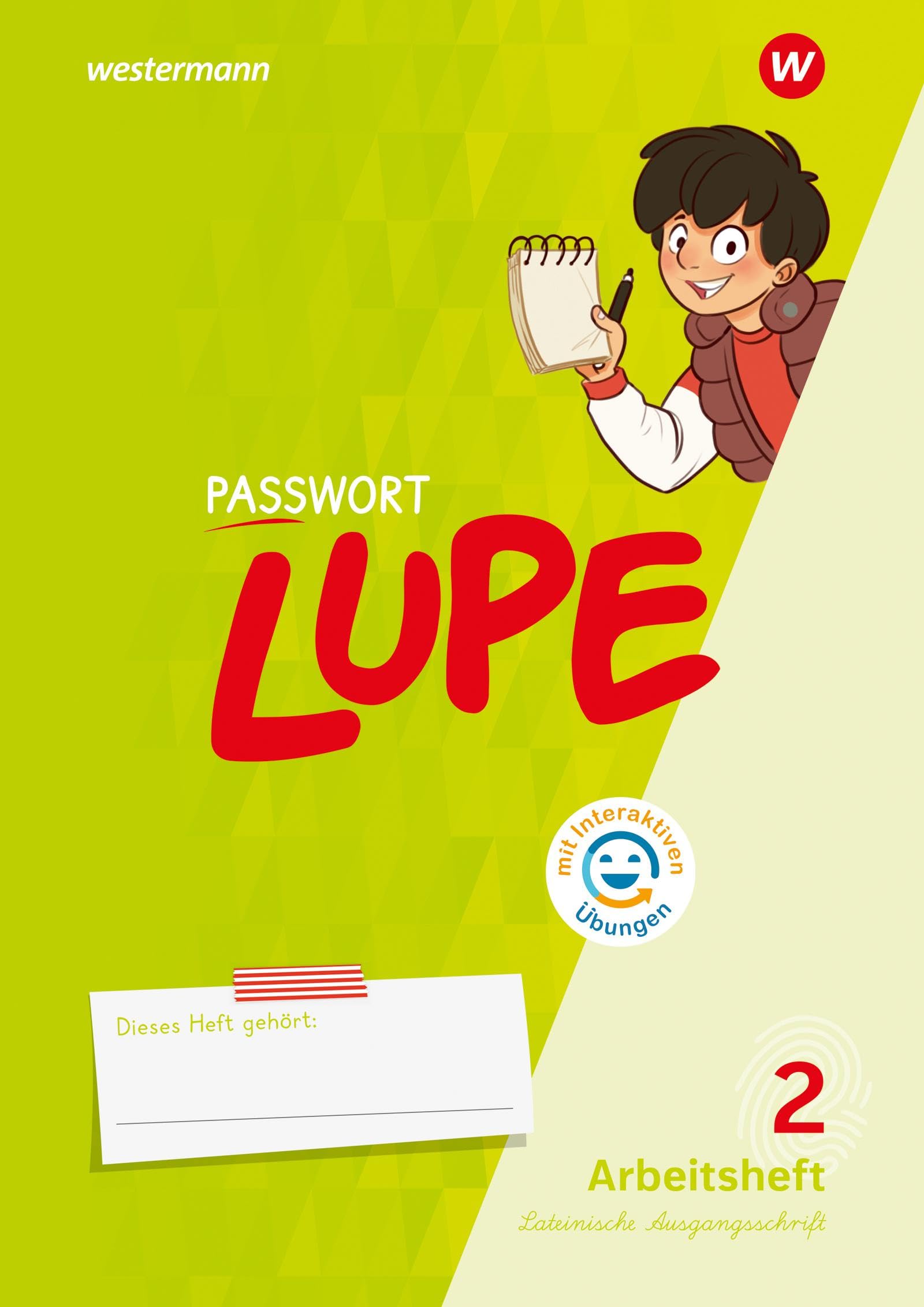 PASSWORT LUPE - Sprachbuch 2. Arbeitsheft LA mit interaktiven Übungen Study Guides