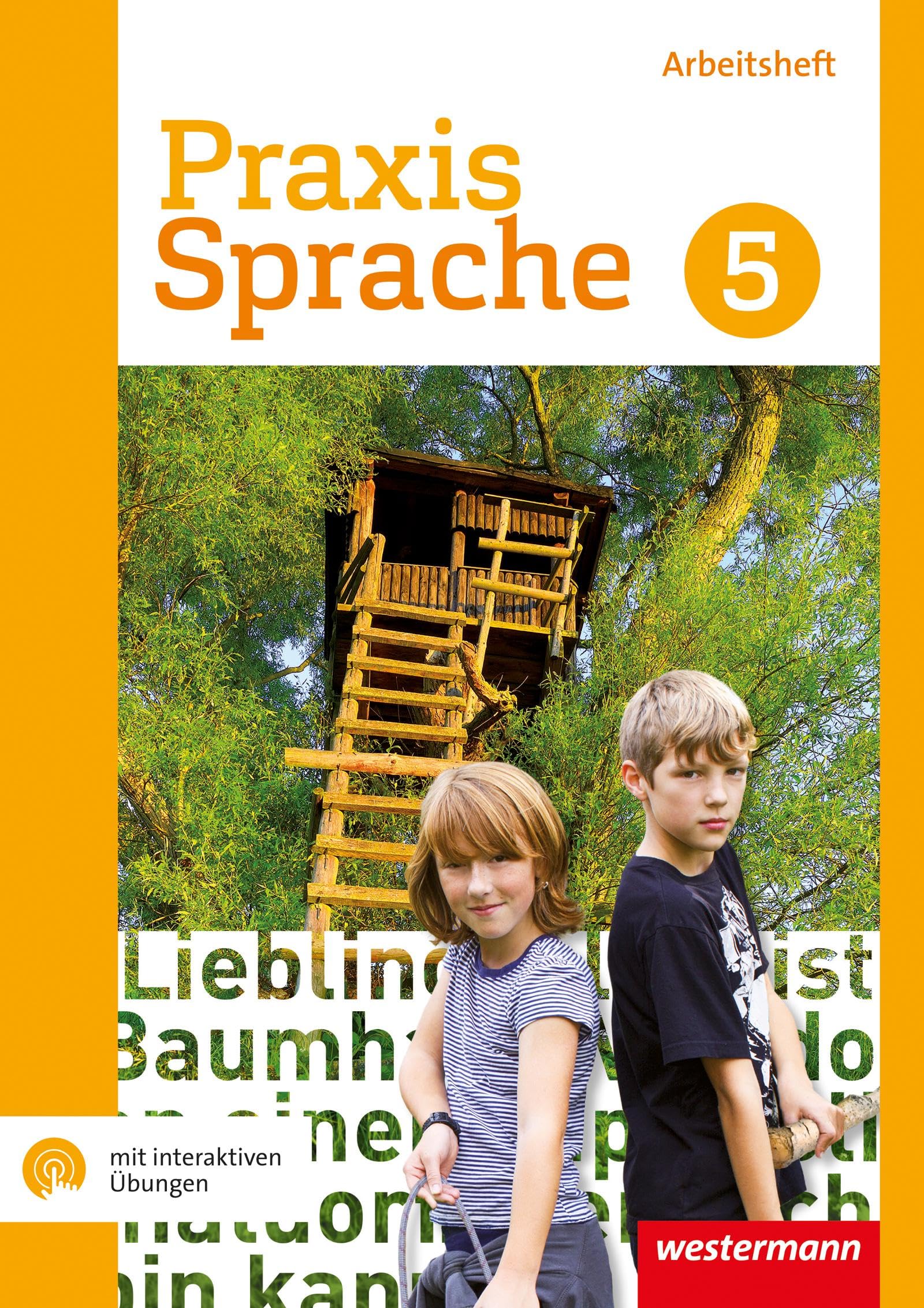 Praxis Sprache 5. Arbeitsheft mit interaktiven Übungen. Gesamtschule Study Guides