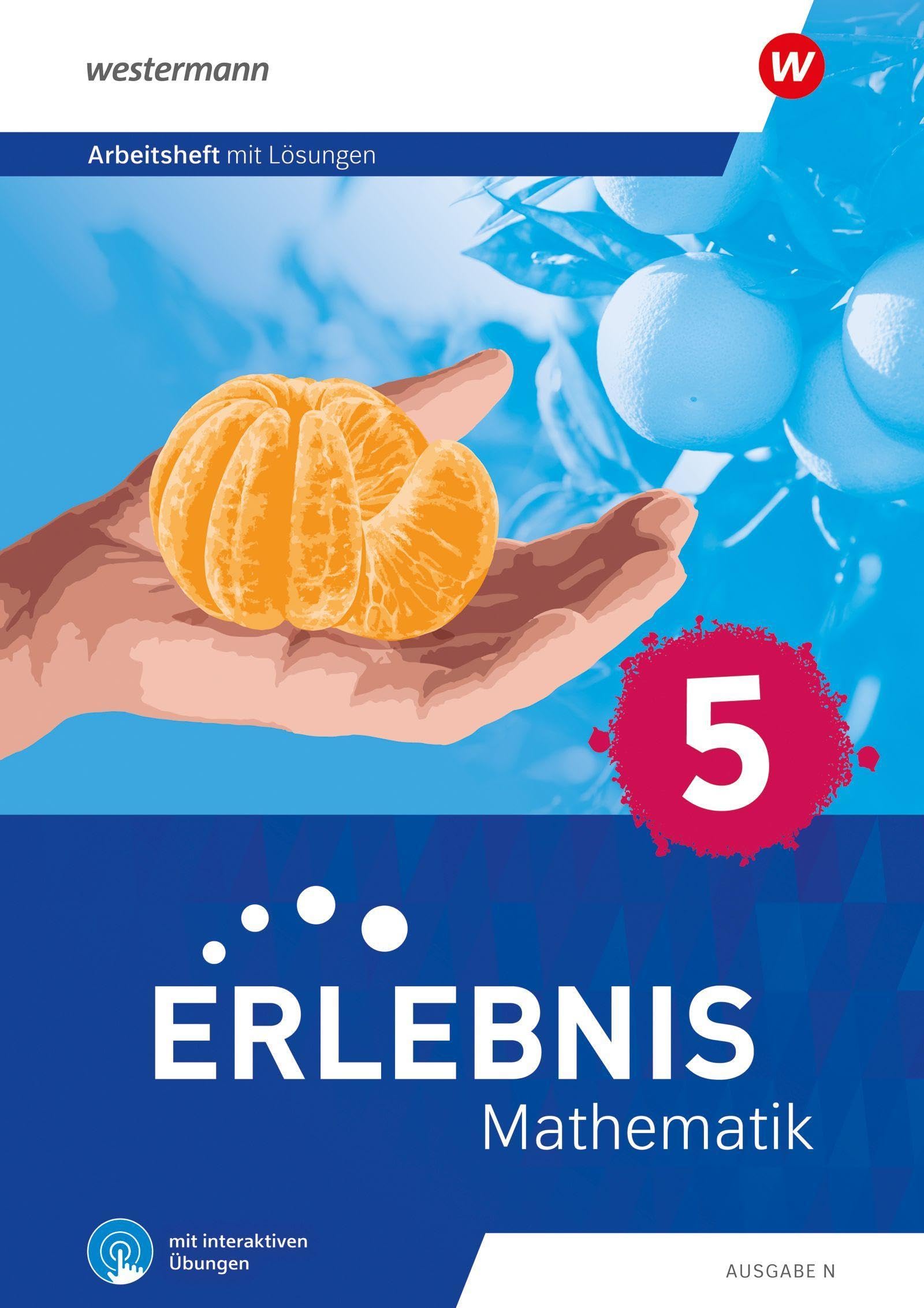 Erlebnis Mathematik - Ausgabe N: Arbeitsheft 5 mit Medien und interaktiven Übungen Study Guides