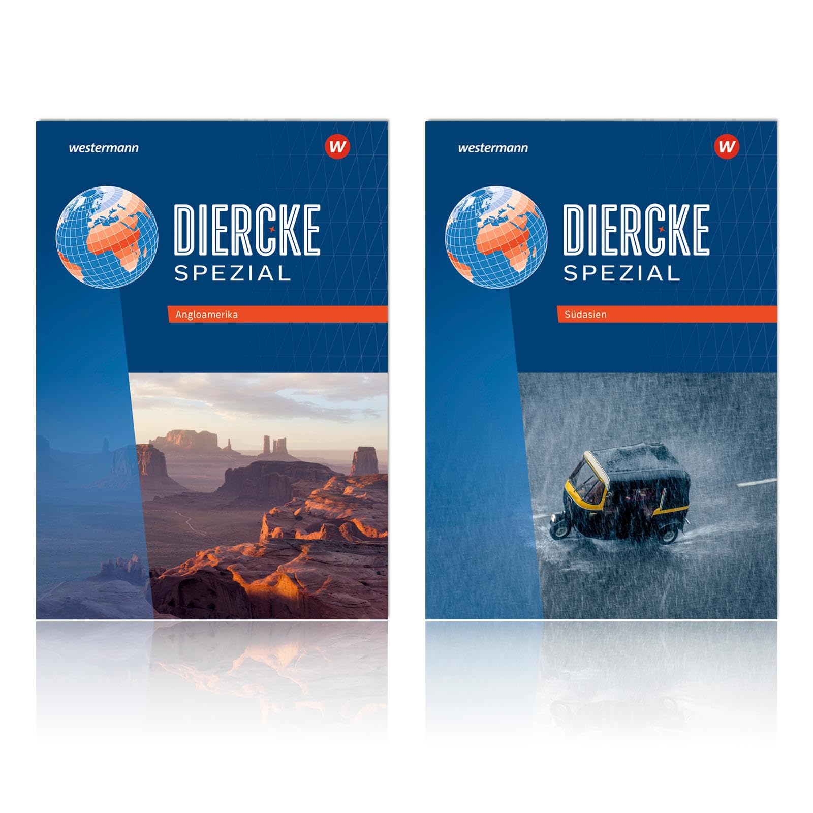 Diercke Spezial - Aktuelle Ausgabe für die Sekundarstufe II. Paket Angloamerika/Südasien Study Guides