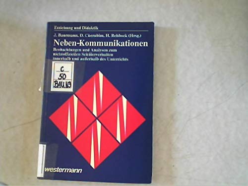 Neben-Kommunikationen by Baurmann, Jürgen D. Cherubim H... book